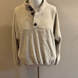 Vintage J. J. Skivee Men's Beige Sweater size small